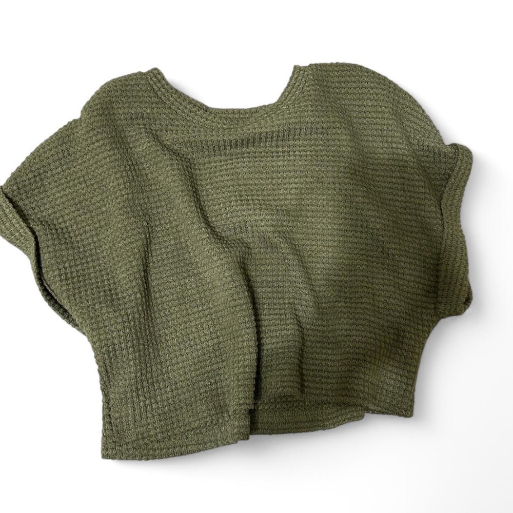 Olive Green Knit Sweater